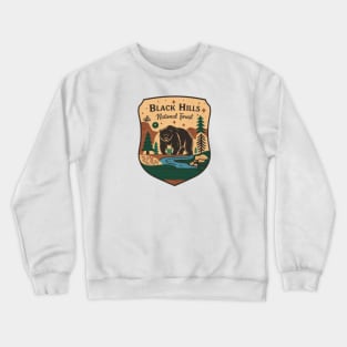 Black Hills National Forest Bear Crewneck Sweatshirt